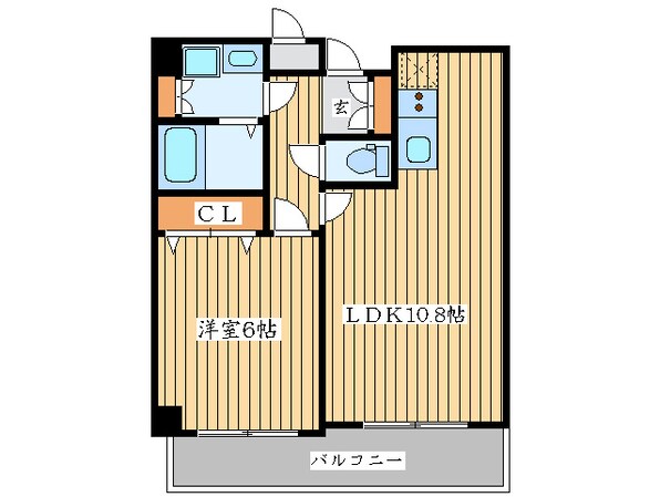 オルフェア－難波東Ⅹ番館の物件間取画像